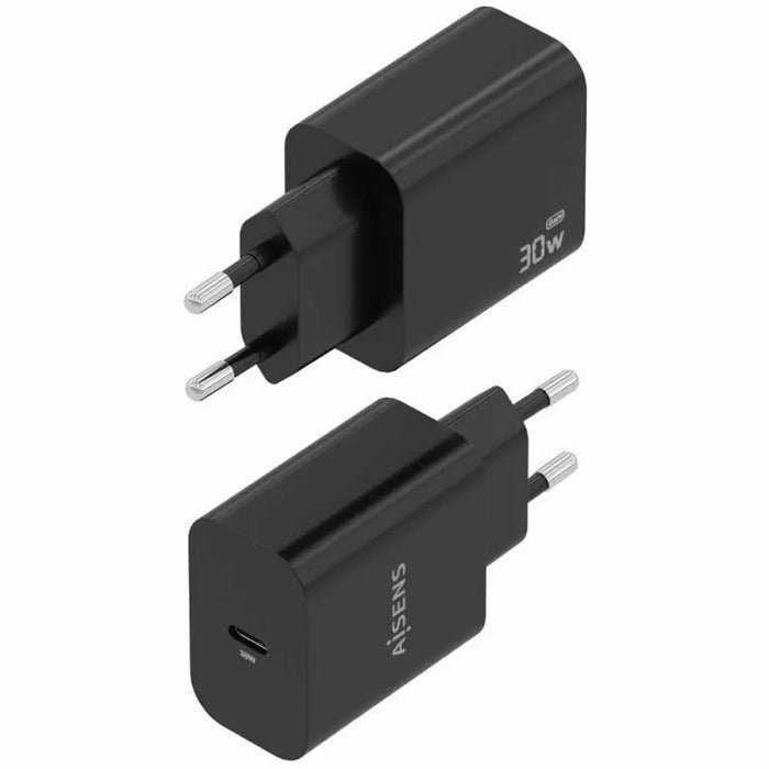 Зарядно за стена Aisens A110-0941 Черен 30 W