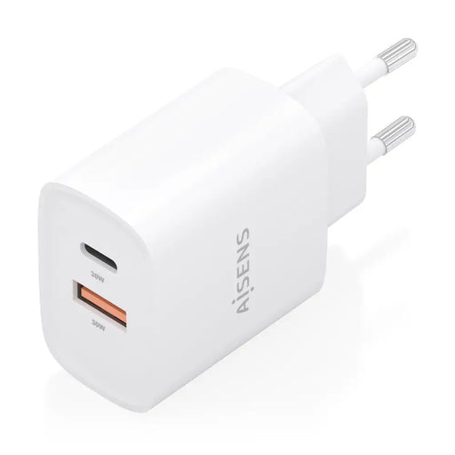 Зарядно за стена Aisens A110-0952 30 W Бял