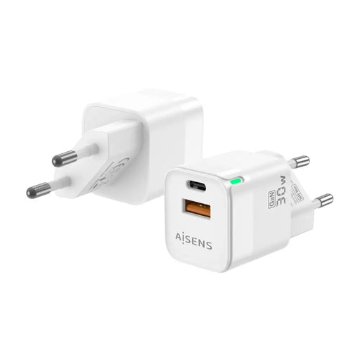 Зарядно за стена Aisens ASCH-30W2P004-W Бял 30 W (1 броя)