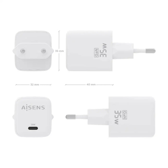 Зарядно за стена Aisens ASCH 35W1P016 W Бял 35 W (1 броя)