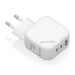 Зарядно за стена Aisens ASCH 65W3P026 W Бял Многоцветен 65