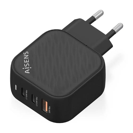 Зарядно за стена Aisens ASCH-65W3P027-BK Черен 65 W (1 броя)
