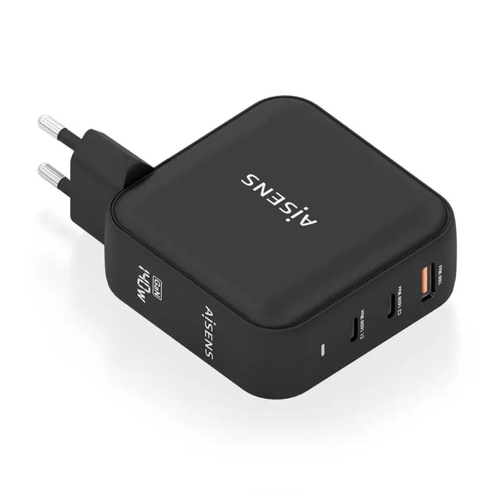 Зарядно за стена Aisens ASCH 140W3P031 BK 140 W Черен (1