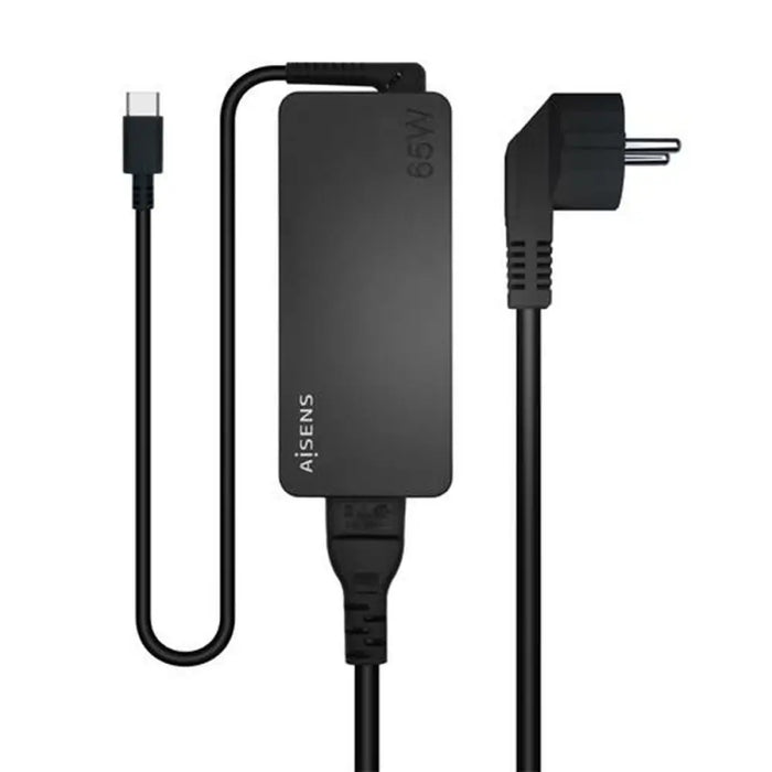 Зарядно за стена Aisens ASCH-1PD65D-BK 65 W Черен (1 броя)