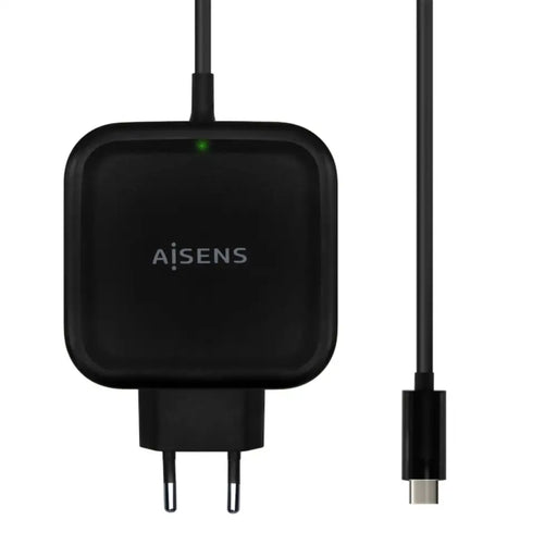 Зарядно за стена Aisens ASCH-1PD65WL-BK Черен 65 W (1 броя)
