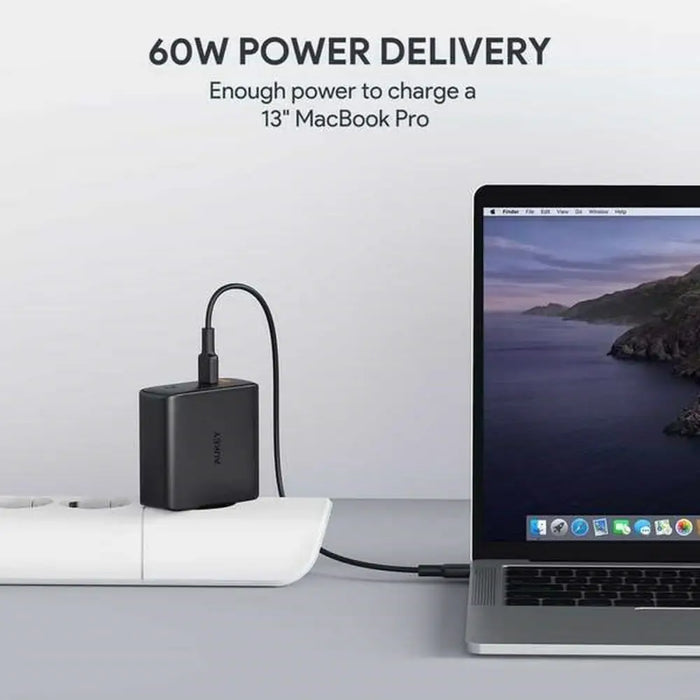 Зарядно за стена Aukey PA-D5 Черен