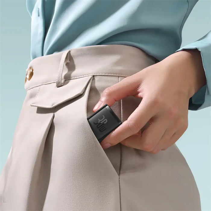Зарядно за стена Baseus Cube Pro 30W USB C черно