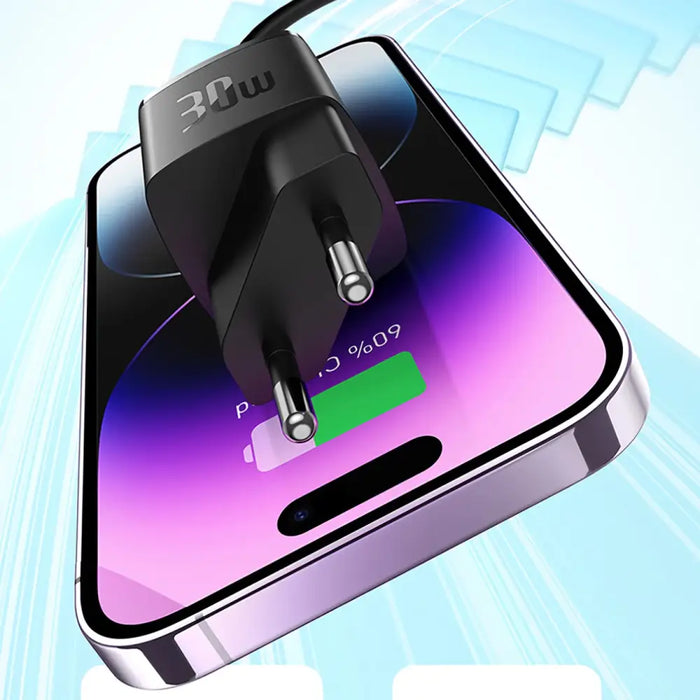 Зарядно за стена Baseus Cube Pro 30W USB C черно