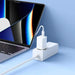 Зарядно за стена Baseus GaN5 Pro 40W 2xUSB-C - бяло
