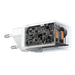 Зарядно за стена Baseus GaN5 Pro 40W 2xUSB-C - бяло
