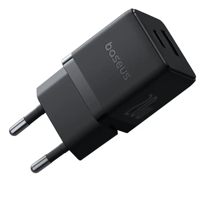 Зарядно за стена Baseus Palm 20W USB-C USB-A - черно