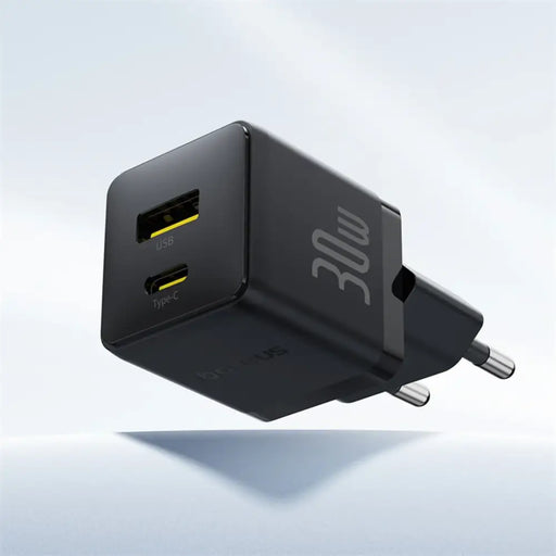 Зарядно за стена Baseus Palm 30W USB-C USB-A - черно