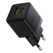 Зарядно за стена Baseus Palm 30W USB-C USB-A - черно