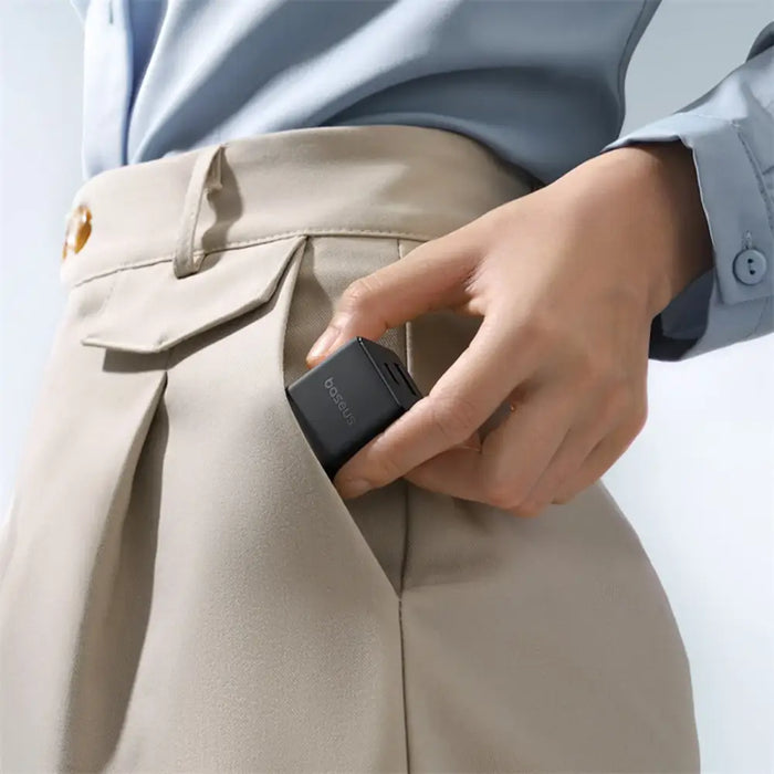 Зарядно за стена Baseus Palm 30W USB-C USB-A - черно