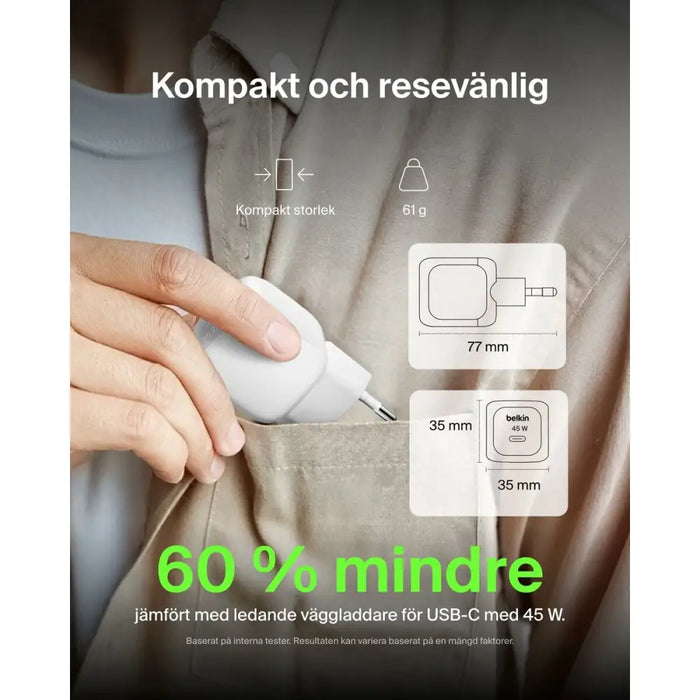 Зарядно за стена Belkin Бял