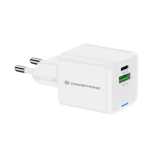 Зарядно за стена Conceptronic 120550203101 Бял 20 W