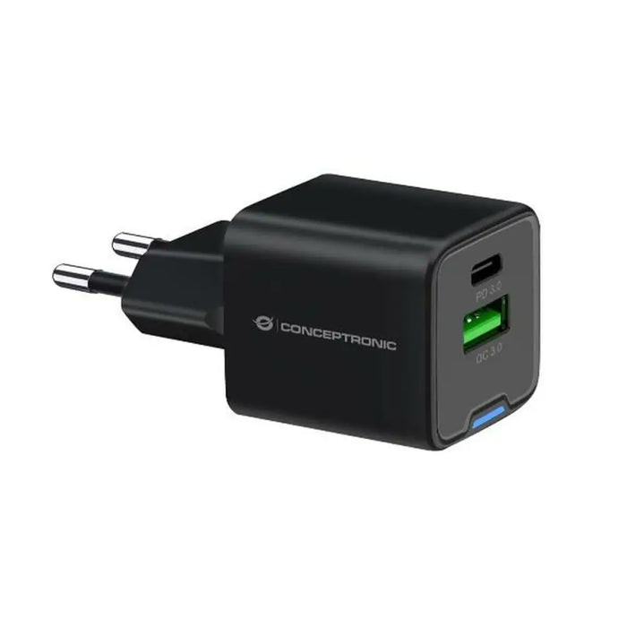 Зарядно за стена Conceptronic 120550303101 Бял Черен 20 W