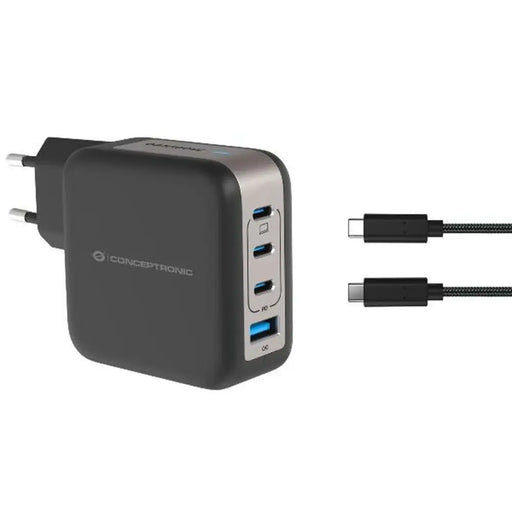 Зарядно за стена Conceptronic 120550903101 Черен 100 W