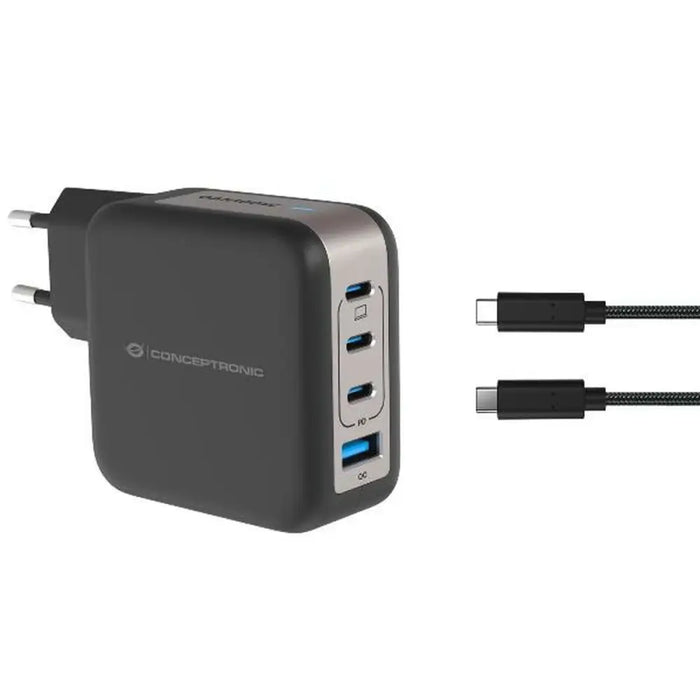 Зарядно за стена Conceptronic 120550903101 Черен 100 W