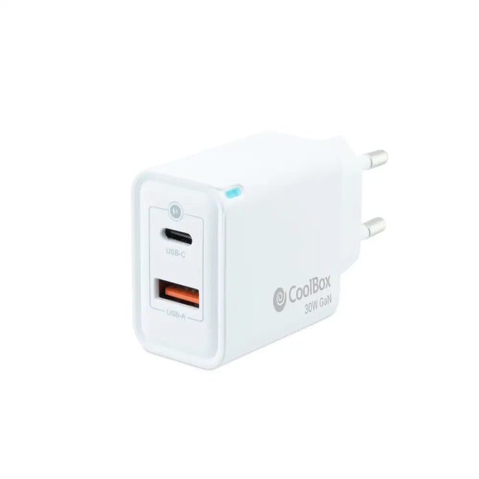 Зарядно за стена CoolBox COO-CUP-30CA Бял 20 W
