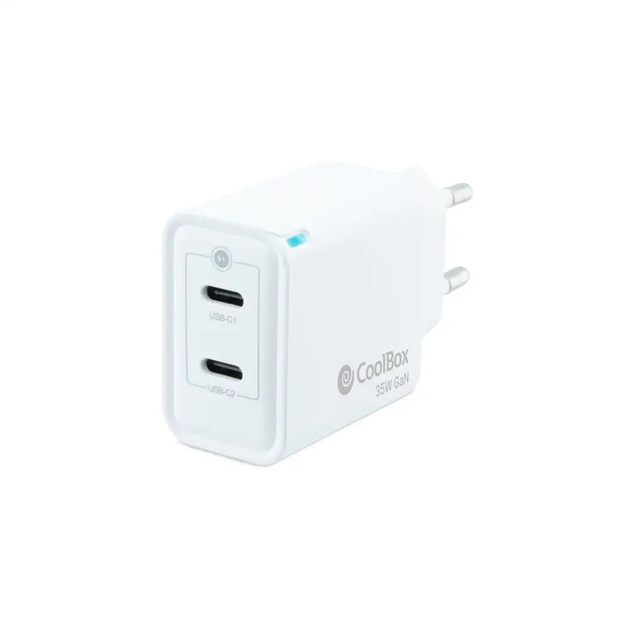 Зарядно за стена CoolBox COO-CUP-35CC Бял 35 W