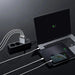 Зарядно за стена Cuktech 65W GaN 2xUSB-C 1xUSB-A - сиво