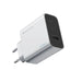 Зарядно за стена Cuktech 65W GaN 2xUSB-C 1xUSB-A - сиво