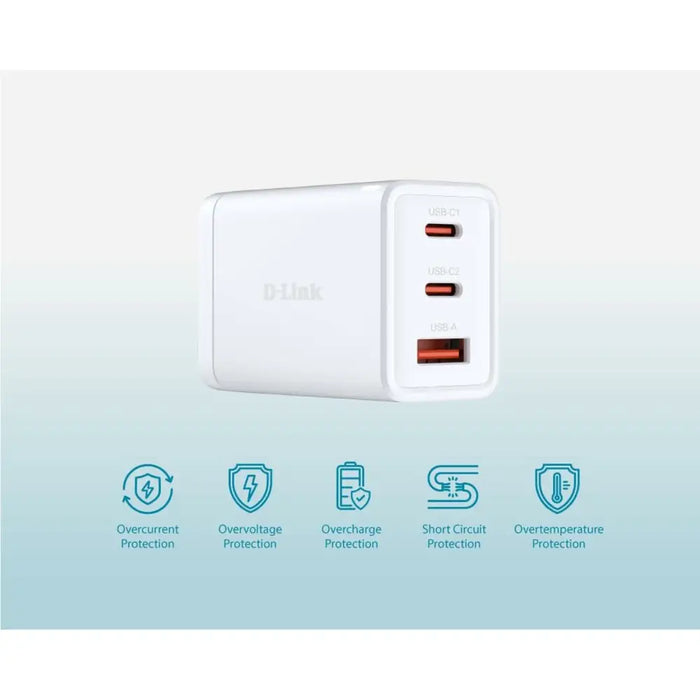 Зарядно за стена D-Link DCP-651 Бял