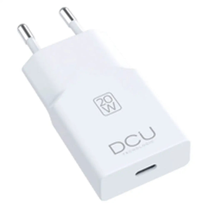 Зарядно за стена DCU DCU 1XUSB C SUPER SLIM 20W Бял 20 W