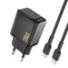 Зарядно за стена Dudao A26LEU PD 20W GaN USB-C с USB-C към