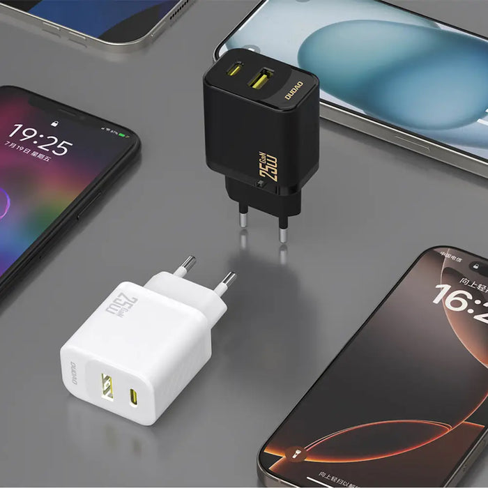 Зарядно за стена Dudao A26TCEU PD QC 25W GaN USB-A USB-C