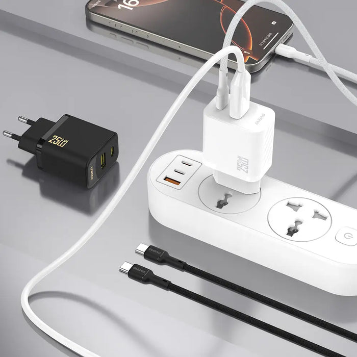 Зарядно за стена Dudao A26TCEU PD QC 25W GaN USB-A USB-C