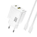 Зарядно за стена Dudao A27MaxCEU PD QC 35W USB-A USB-C