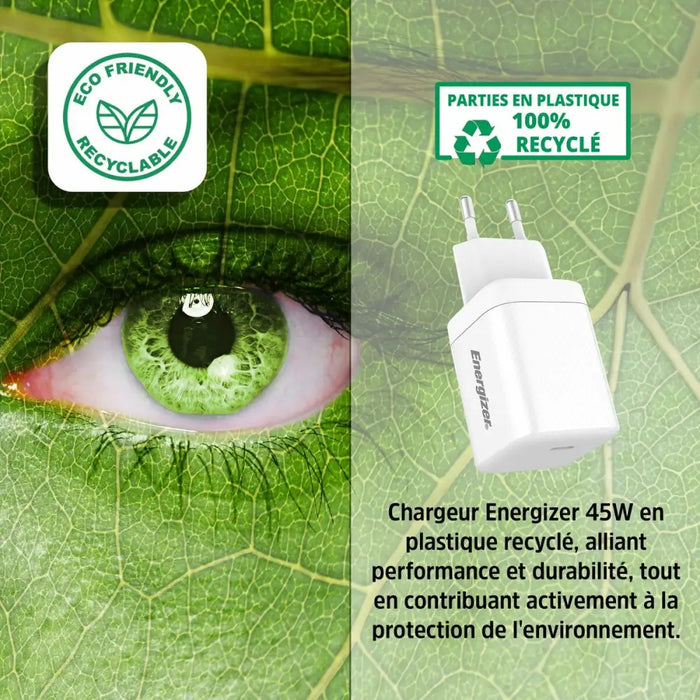 Зарядно за стена Energizer A45EU