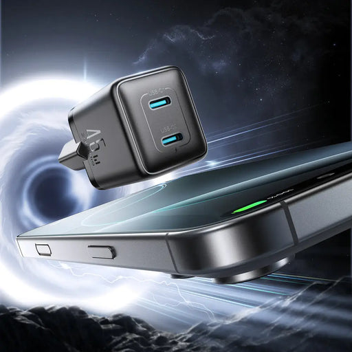 Зарядно за стена Joyroom JR-TCG17 45W 2 x USB-C (EU щепсел)