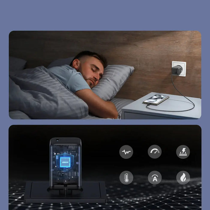 Зарядно за стена Joyroom JR-TCG18 65W 1 x USB-C (EU щепсел)