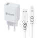 Зарядно за стена + Кабел USB A към USB-C Muvit for Change