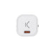 Зарядно за стена KSIX PPS Бял 30 W