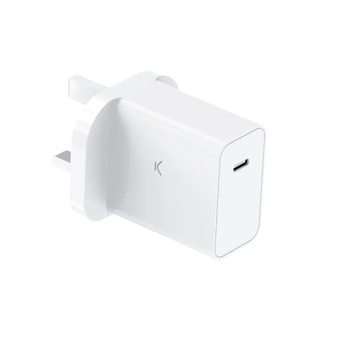 Зарядно за стена KSIX PPS Бял 30 W