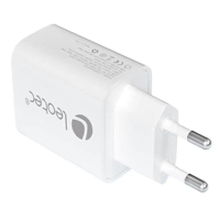 Зарядно за стена LEOTEC LECSPH30W2W 30 W Бял