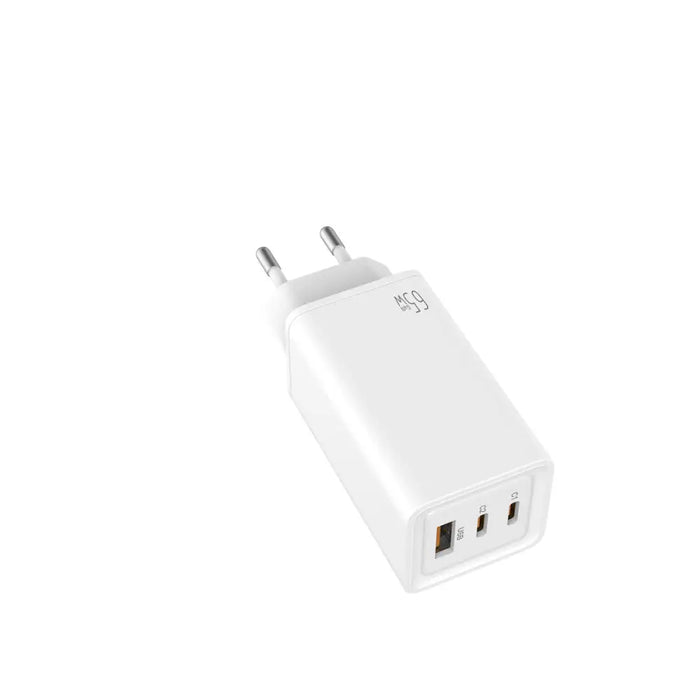 Зарядно за стена LEOTEC LECSPH65W3W 65 W Бял
