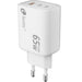 Зарядно за стена LEOTEC LECSPH65W3W2 65 W Бял