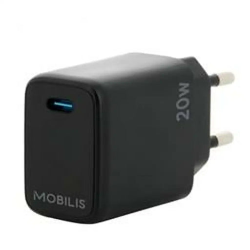 Зарядно за стена Mobilis 001361 Черен 20 W