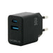 Зарядно за стена Mobilis 001362 Черен 30 W