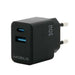 Зарядно за стена Mobilis 001362 Черен 30 W