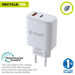 Зарядно за стена Muvit for Change MCD320 Бял 18 W