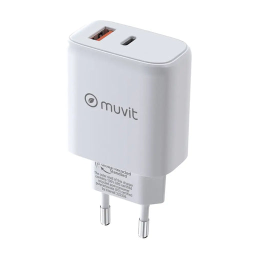 Зарядно за стена Muvit for Change MCD356 Бял 18 W 45 W