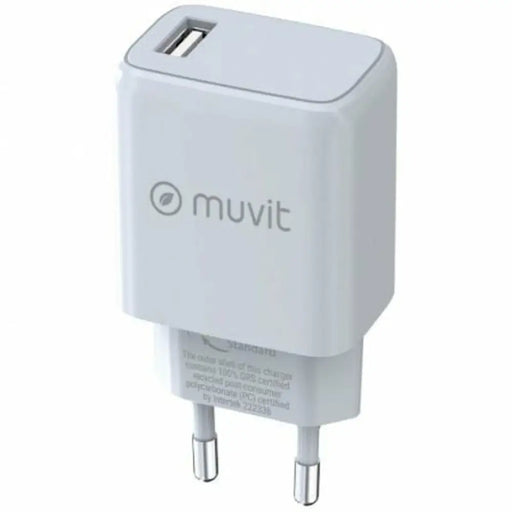 Зарядно за стена Muvit MCACC0002 15 W Бял