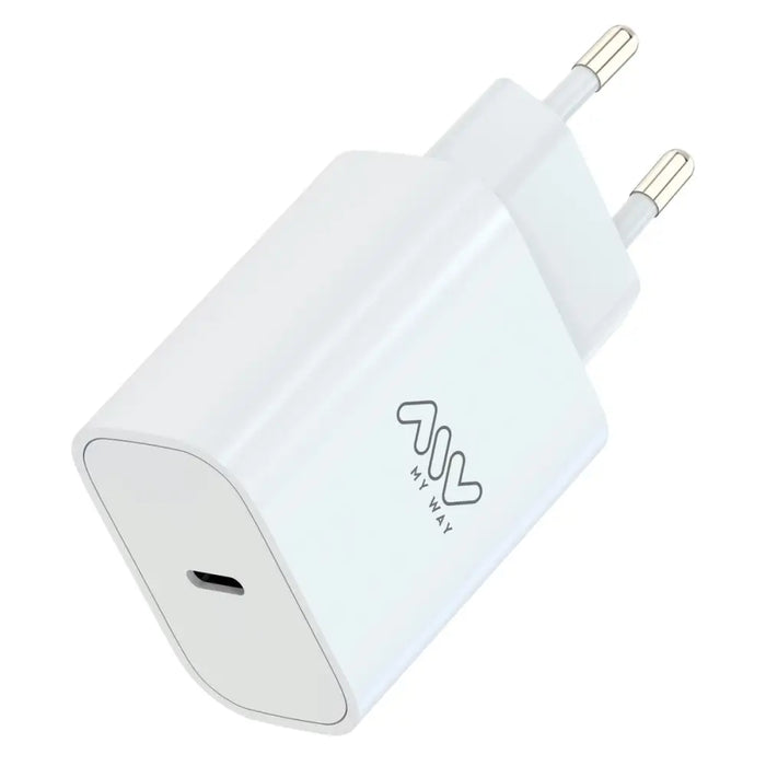 Зарядно за стена Myway Бял 25 W