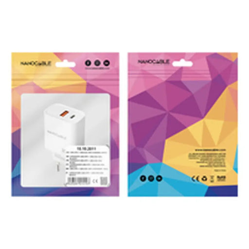 Зарядно за стена NANOCABLE 10.10.2011 Бял 30 W